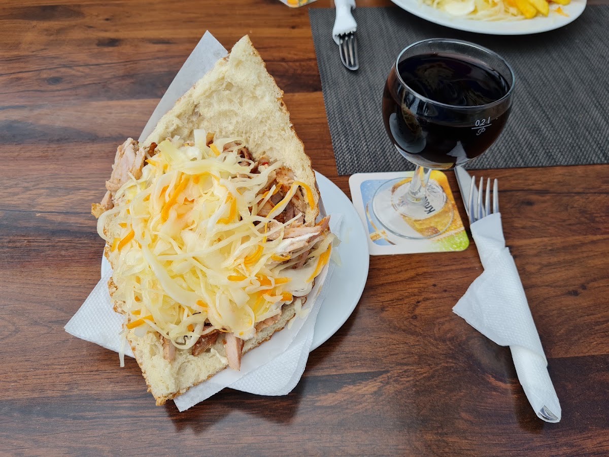 Gyros im Fladenbrot
